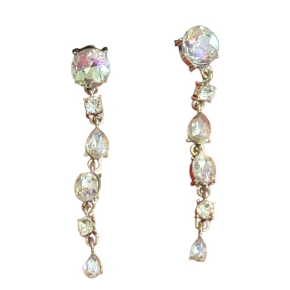 Dazzling Crystal Drop Earrings Dangling